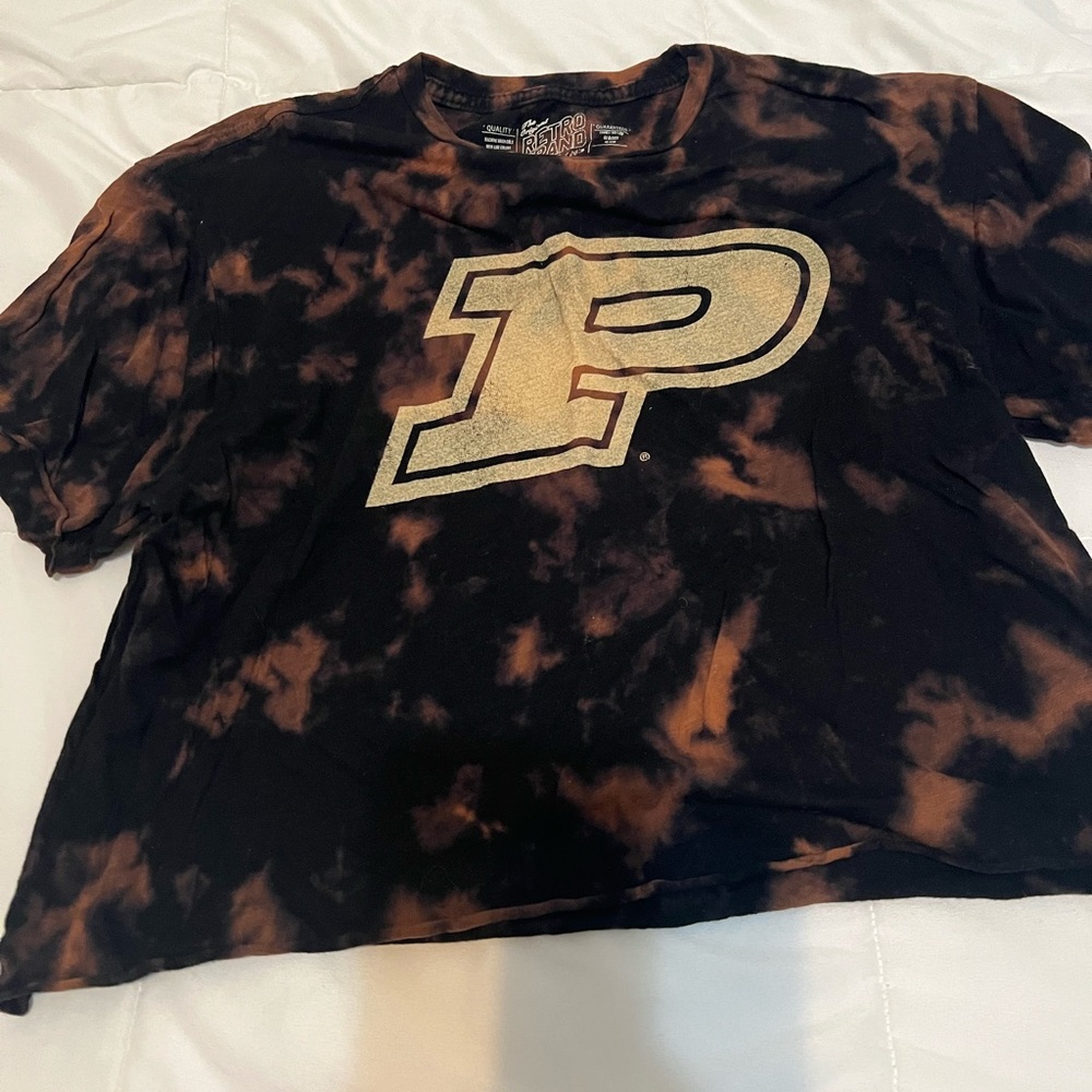 Purdue Cropped Shirt - Picture 2 of 4